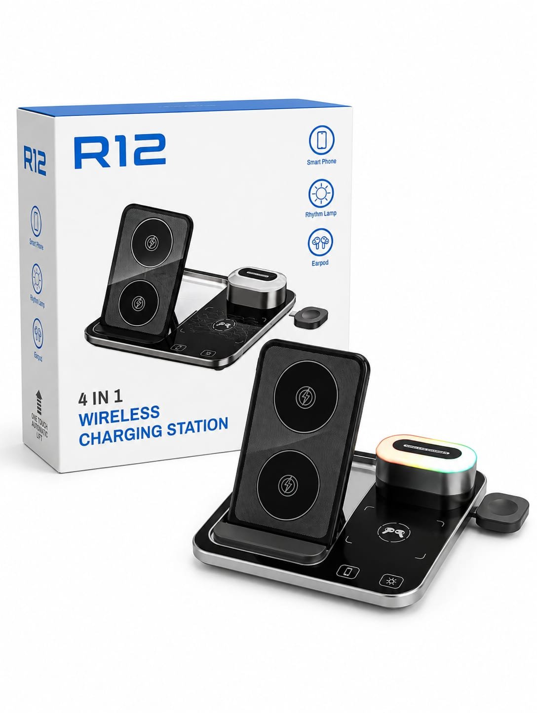 R12 4-in-1 Wireless Charging Station